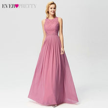 Load image into Gallery viewer, Prom Dresses 2019 Ever Pretty Elegant Beading Lace Long Banquet Party Gown Pleated Chiffon A-Line Robe De Soiree Lady Gala Dress
