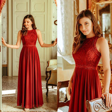 Load image into Gallery viewer, Prom Dresses 2019 Ever Pretty Elegant Beading Lace Long Banquet Party Gown Pleated Chiffon A-Line Robe De Soiree Lady Gala Dress